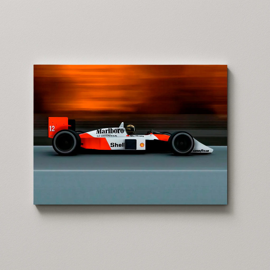 MTR Metal Print – MCLAREN MP4/4