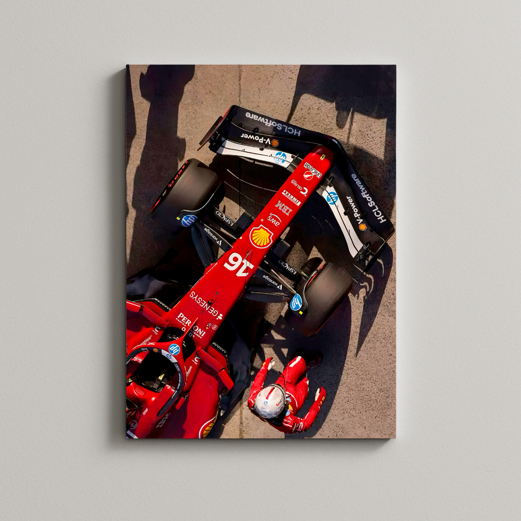 MTR Metal Print – CHARLES LECLERC